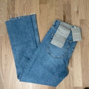 Everlane High Rise Kick Crop Jeans 27 regular